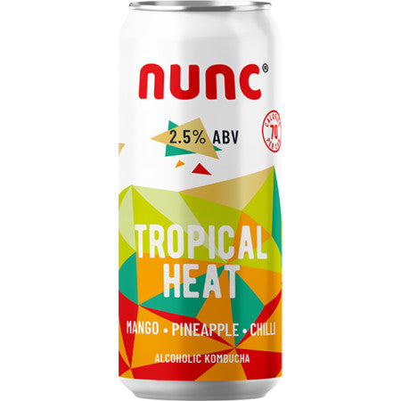 Nunc Tropical Heat Alcoholic Kombucha 330ml