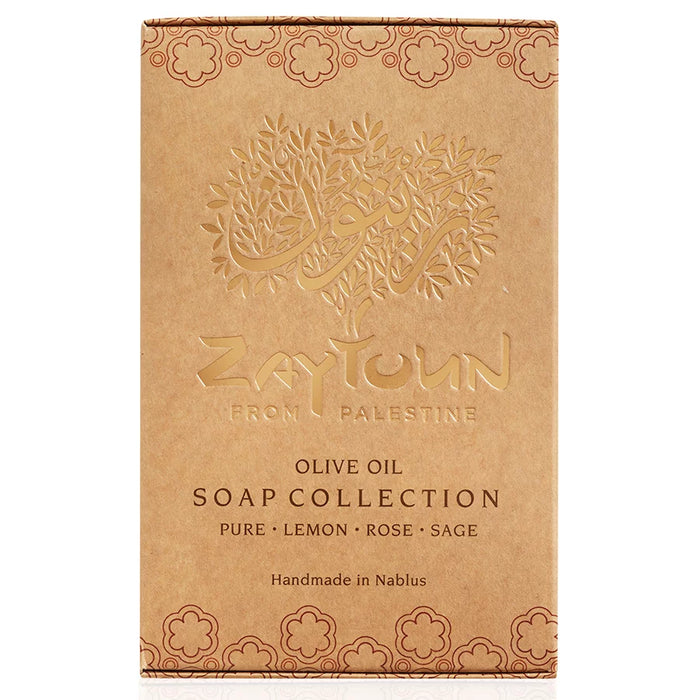 Zaytoun Olive Oil Soap Gift Pack 4 x 100g