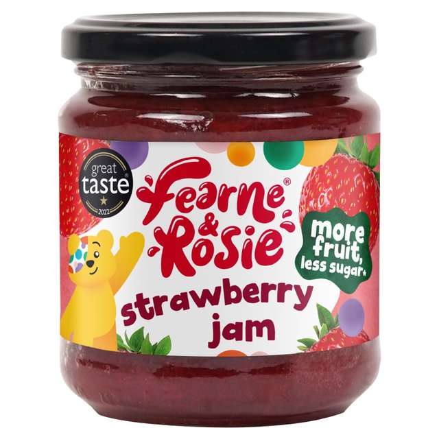 Fearne and Rosie Strawberry Jam 310g