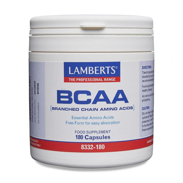 Lamberts BCAA (Branch Chain Amino Acids) 180 Capsules