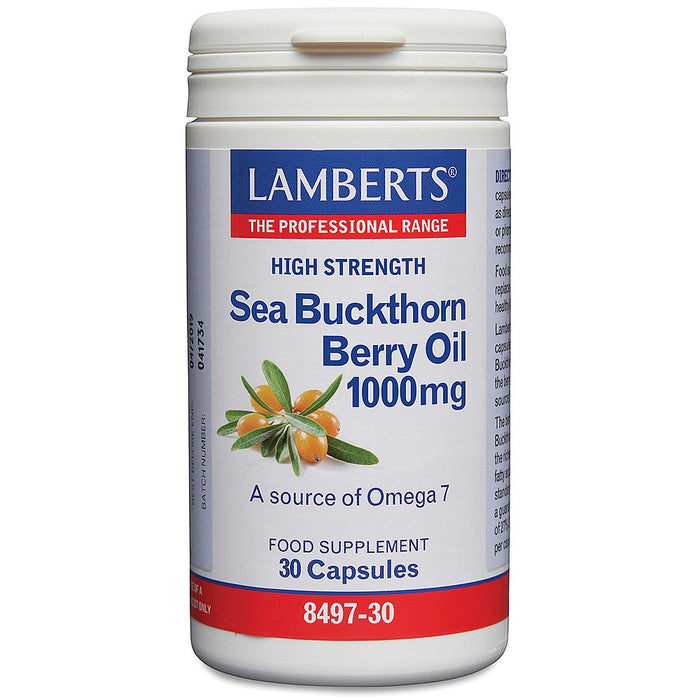 Lamberts Sea Buckthorn Berry Oil 1000Mg 30 Caps