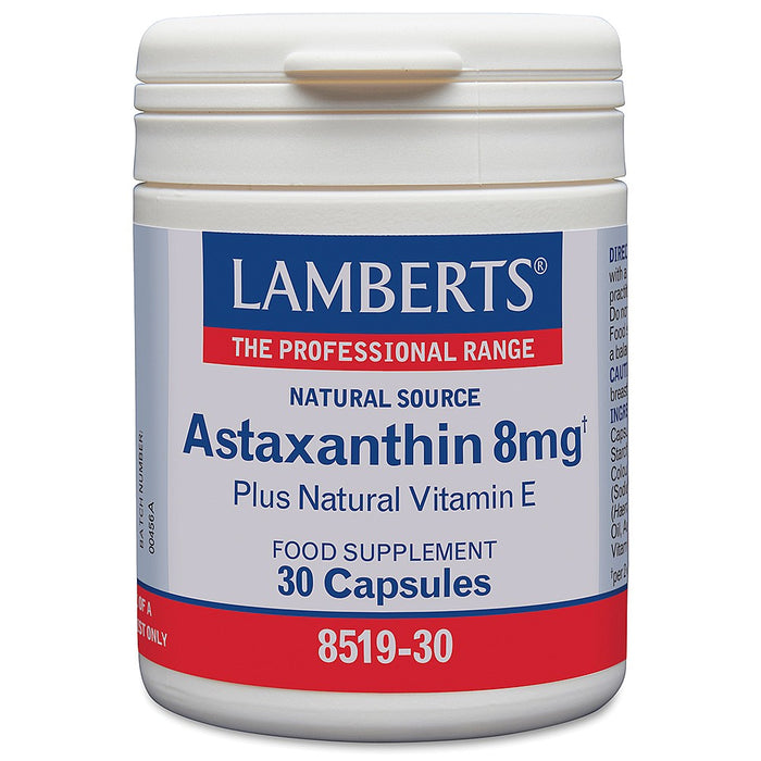 Lamberts Astaxanthin 8mg 30 Tablets