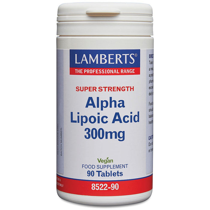 Lamberts Alpha Lipoic Acid 300Mg (Thioctic Acid) 90 Tabs