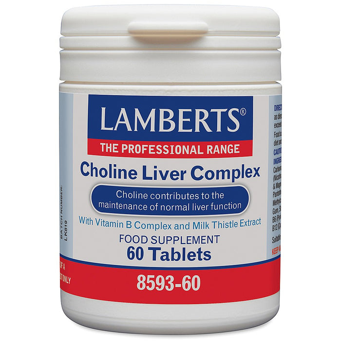 Lamberts Choline Liver Complex 60 Caps