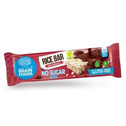 Brain Foods Rice Bar Chocolate 18g