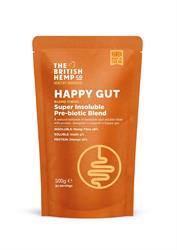 British Hemp Co Happy Gut Insoluble Prebiotic 500g