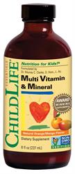 Child Life Multi Vitamin & Mineral Orange 237ml