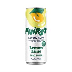 FHIRST Living Soda Lemon Lime 330ml