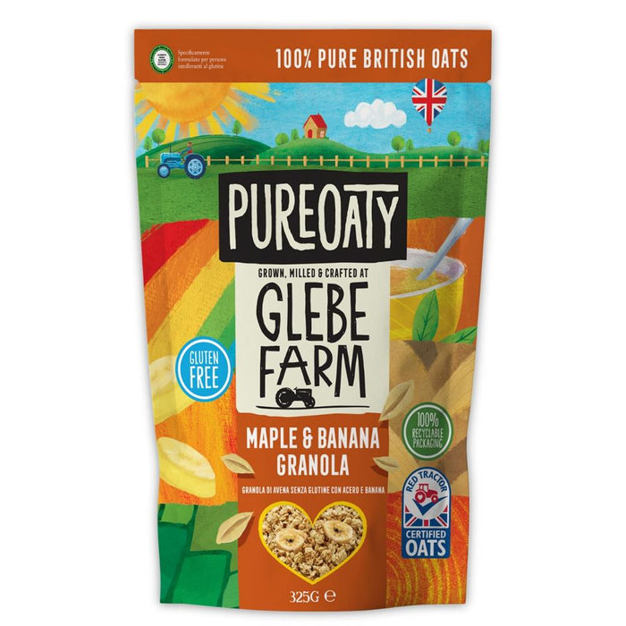 Glebe Farm Gluten Free Maple & Banana Granola 325g