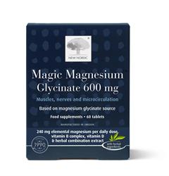 New Nordic Magic Magnesium Glycinate 60 Tablets