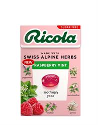 Ricola Raspberry Mint Box Sugar Free 45g