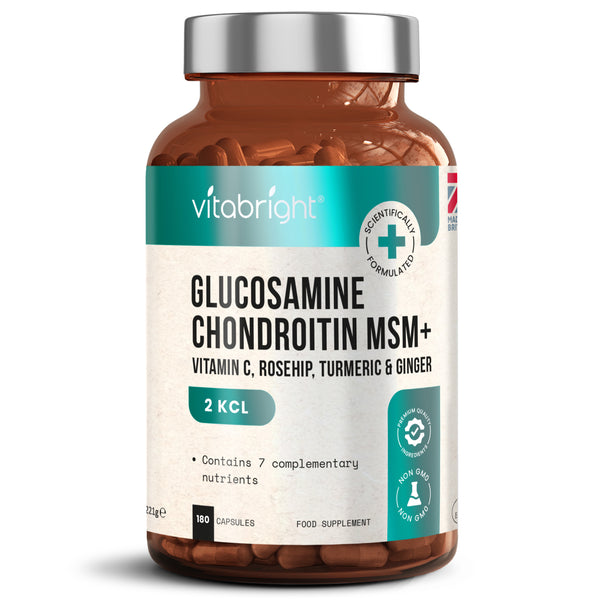 Vitabright Glucosamine Chondroitin & MSM 180 Capsules