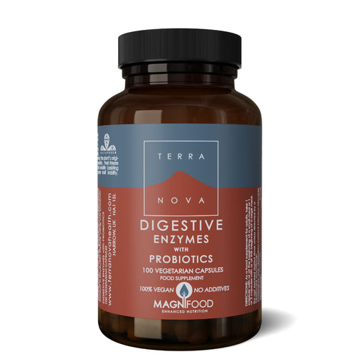 Terranova Digestive Enzymes With Microflora 100 Capsules