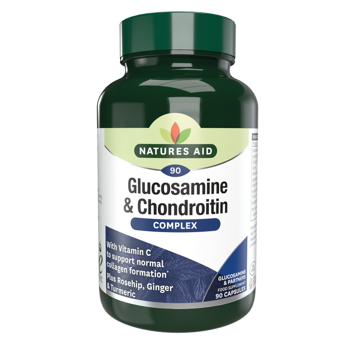 Natures Aid Glucosamine & Chondroitin Complex 90 Capsules