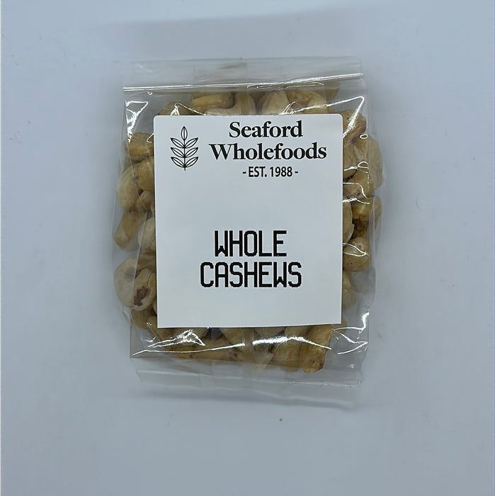 Seaford Wholefoods Whole Cashews 125g