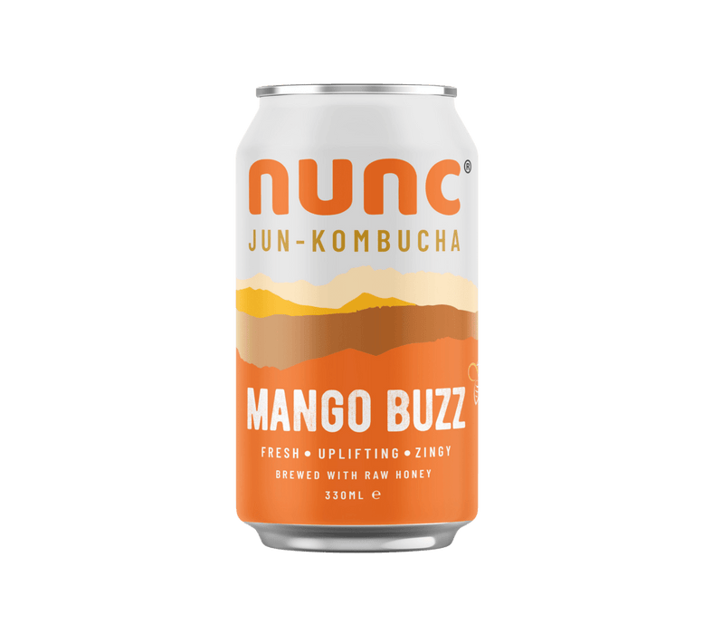 Nunc Mango Buzz Alcoholic Kombucha 330ml