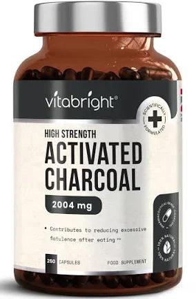 Vitabright Activated Charcoal 250 Capsules