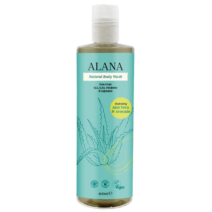 Alana Aloe Vera and Avocado Body Wash 400ml