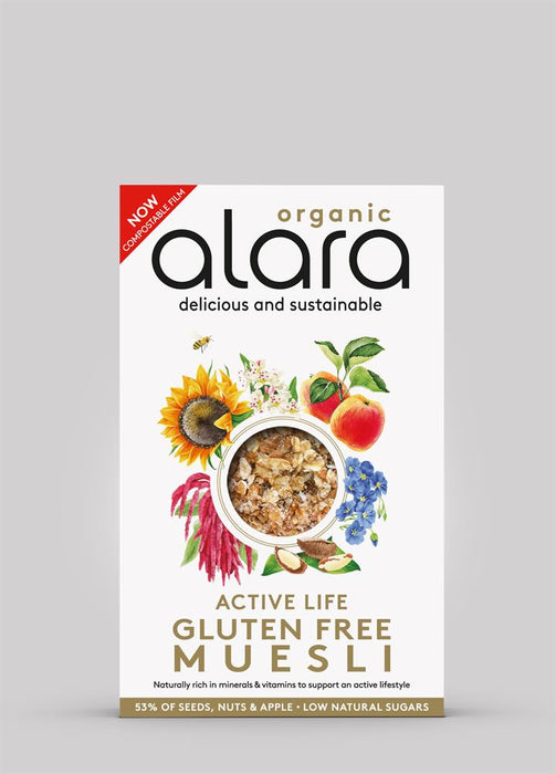 Alara Organic Gluten Free Active Life Muesli 250g