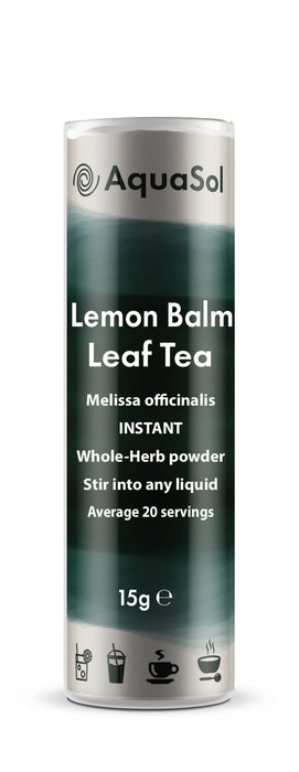 Aquasol Organic Lemon Balm Tea 15g
