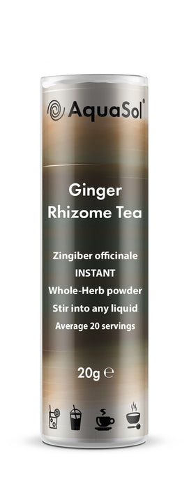 Aquasol Organic Ginger Rhizome Tea 20g