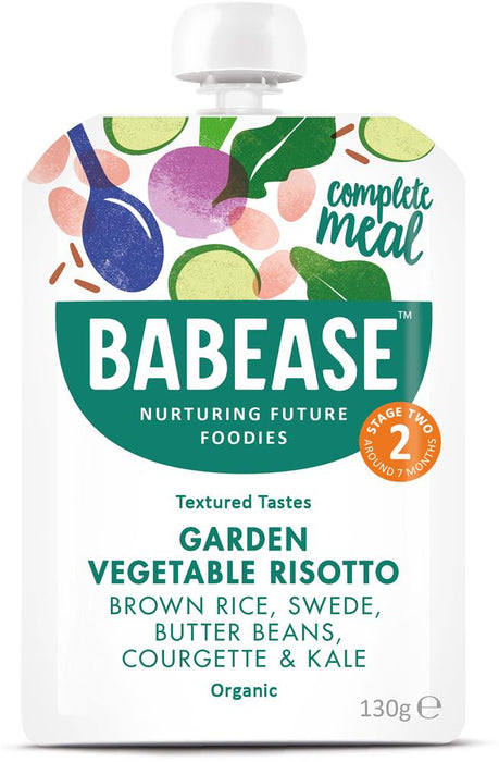 Babease Org Garden Vegetable Risotto 130g