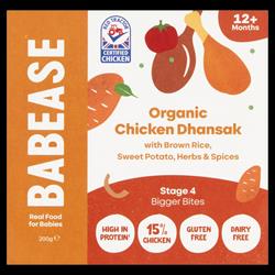 Babease Organic Chicken Dhansak 200g