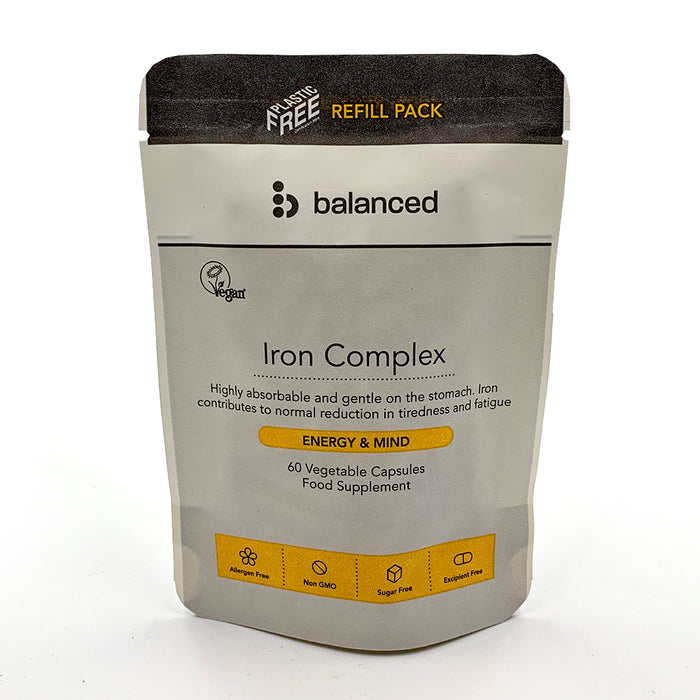 Balanced Iron Complex Refill Pouch 60 capsule