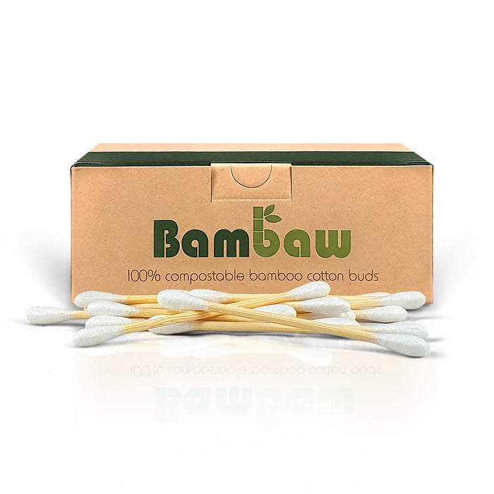 Bambaw Bamboo cotton buds box x 200