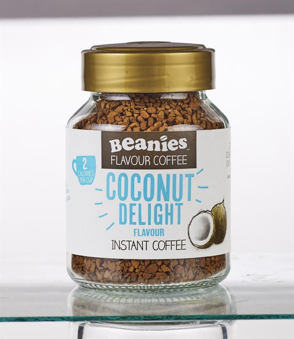 Beanies Coffee Coconut Flavour Instant Coffee 50g