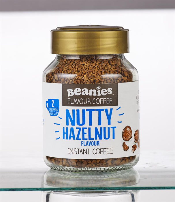 Beanies Coffee Hazelnut Flavour Coffee 50g