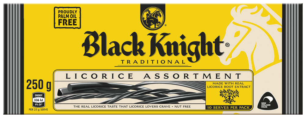 Black Knight Licorice Assortment 40g