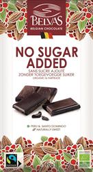 Belvas 100% Peru Chocolate Tablet No Sugar 90g