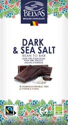 Belvas Tablet Dark & Sea Salt 90g