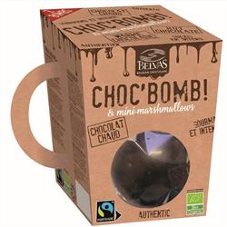 Belvas Hot Chocolat & Marshmallow Bombs 70g