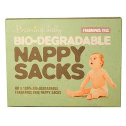 Beaming Baby Nappy Sacks Fragrance Free 60'spieces