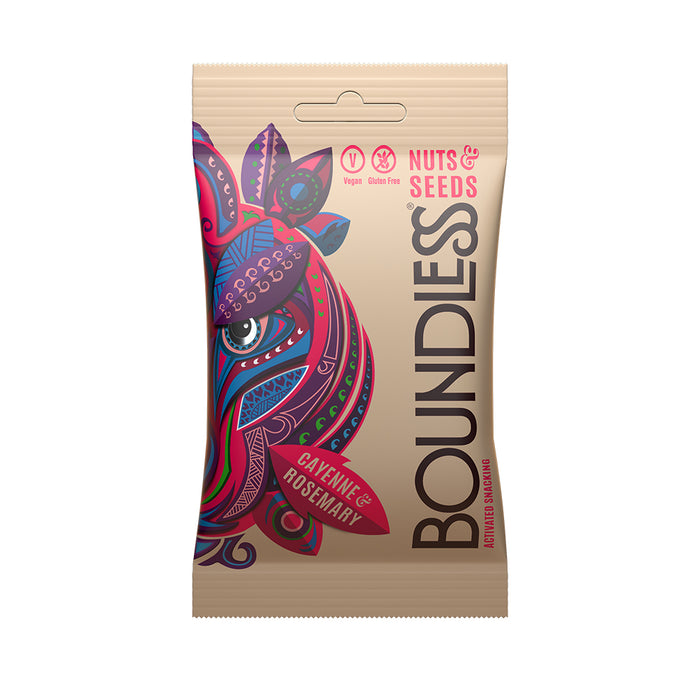 Boundless Activated Snacking Cayenne & Rosemary 30g