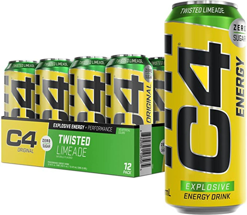 C4 Energy C4 Energy Twisted Limeade 500ml