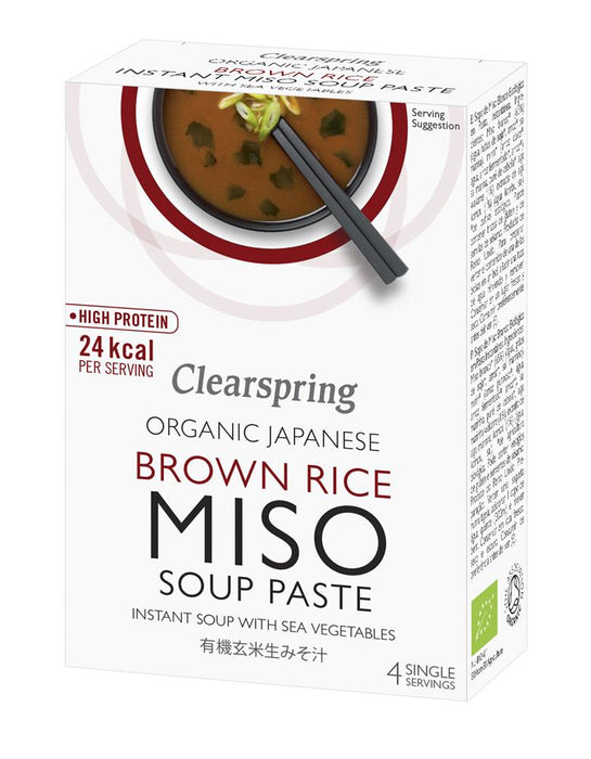 Clearspring Instant Miso Soup Paste + Veg 60g