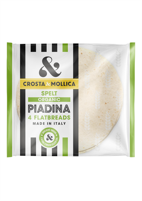 Crosta and Mollica Organic Spelt Mini Piadina 100g