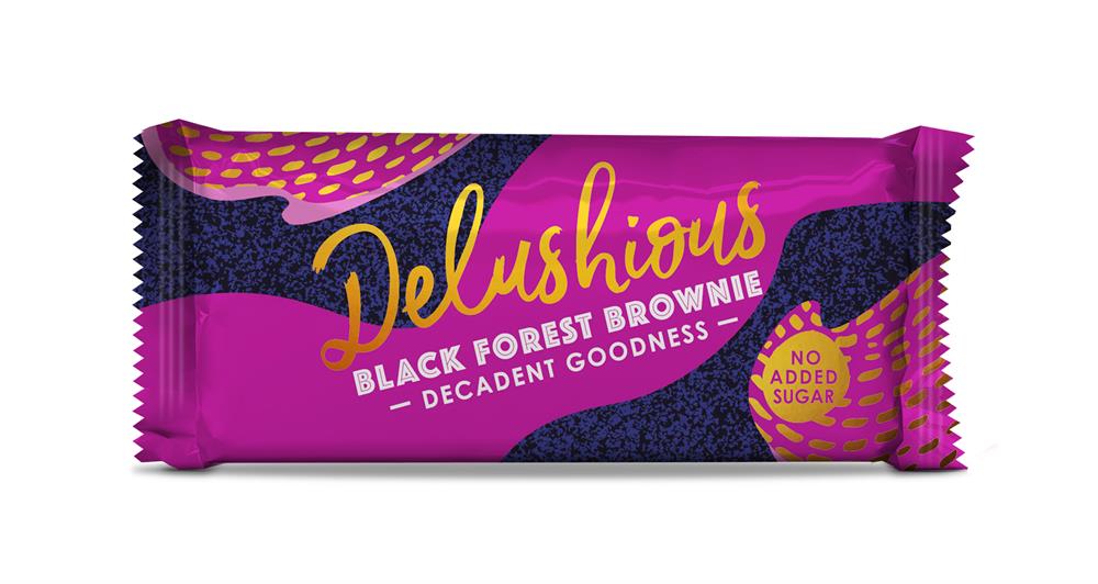 Delushious Black Forest Brownie 47g