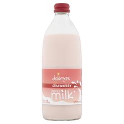 Delamere Strawberry Cows Milk 500ml