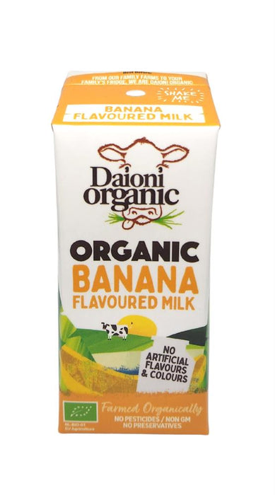 Daioni Organic Banana Milk 200ml