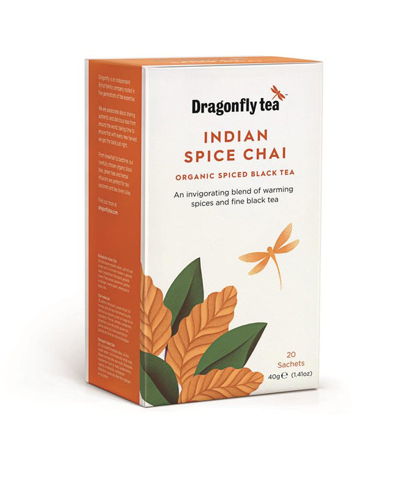 Dragonfly Tea Indian Spice Chai Black Tea 20 Bags