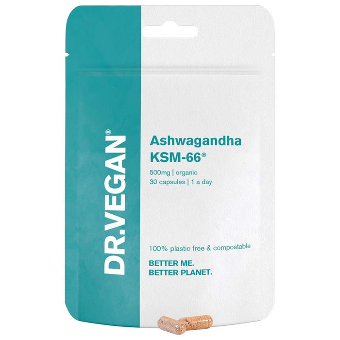Dr Vegan Ashwagandha KSM-66 30 Capsules
