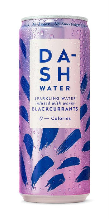 Dash Sparkling Blackcurrant Water 330ml