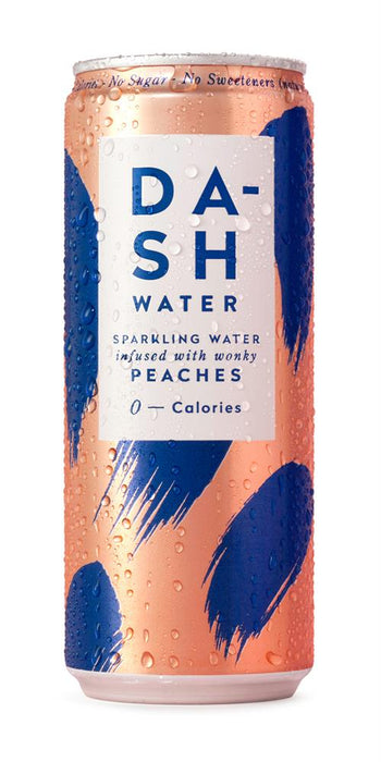 Dash Sparkling Peach Water 330ml