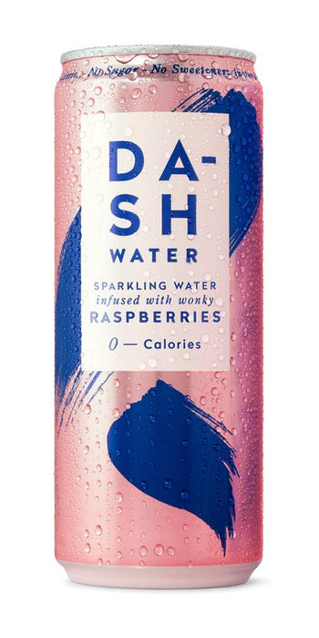 Dash Sparkling Raspberry Water 330ml