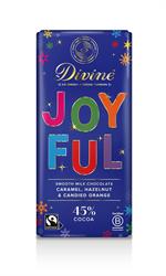 Divine Chocolate Fairtrade JOYFUL Bar 180g