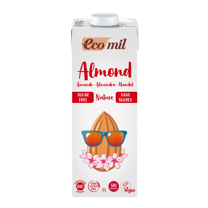 Ecomil Almond Drink Sugar-Free 1L